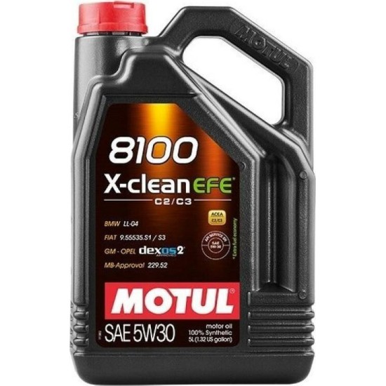 MOTUL 8100 X-CLEAN EFE 5W30 C2/C3 5L