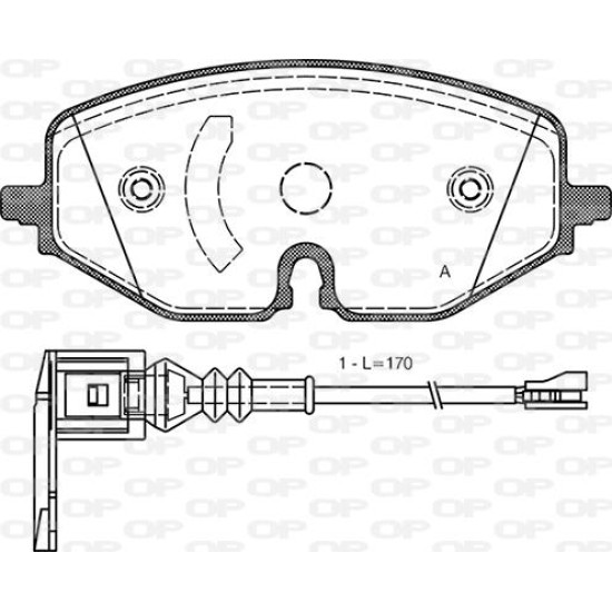 ΤΑΚΑΚΙΑ AUDI A3 (8Y)-Open Parts-BPA1906.01