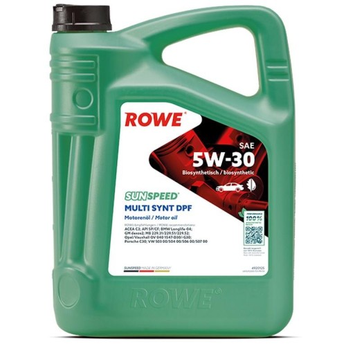 ΛΙΠΑΝΤΙΚΟ ΣΥΝΘ. SUNSPEED MULTI SYNT DPF SAE 5W-30  (4x5 Lt)-ROWE-RW4920125005099