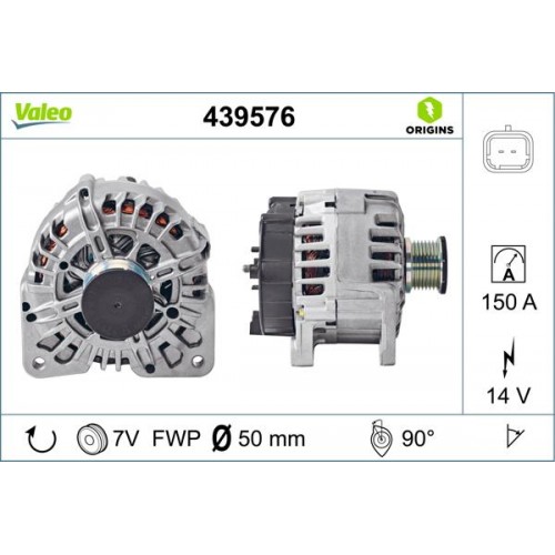 ΔΥΝΑΜΟ VIVARO-A 150A 2.0D M9R692-Valeo-93161735H