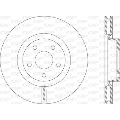 ΔΙΣΚΟΠΛΑΚΑ ΟΠ ΜΕ ΡΟΥΛΜΑΝ FOCUS IV-Open Parts-BDA2881.20