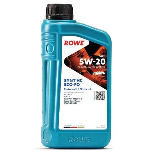 ΛΙΠΑΝΤΙΚΟ HIGHTEC SYNT HC ECO-FO SAE 5W-20 (12x1 Lt)-ROWE-RW20206001099