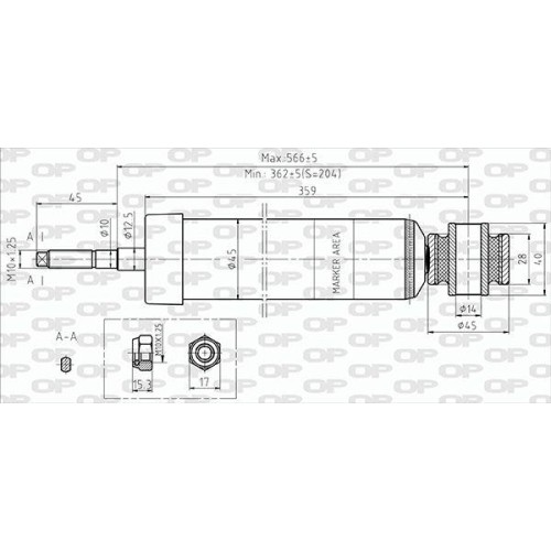 ΑΜΟΡΤΙΣΕΡ ΟΠ INSIGNIA-A-Open Parts-SAB8670.32