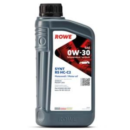 ΛΙΠΑΝΤΙΚΟ HIGHTEC SYNT RS SAE 0W-30 HC-C2 (12x1 Lt)-ROWE-RW20247001099