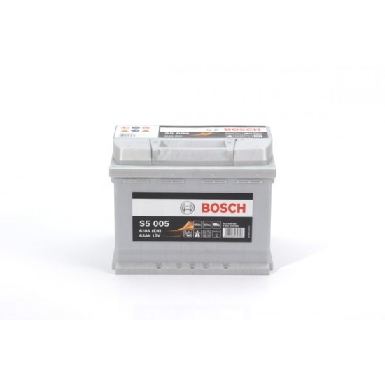 Μπαταρια Bosch S5005 63Amp 610cca