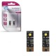 Λάμπες Led T10 12volt 2 Smd Led Canbus Λευκές M-Tech LB802W 2 Τεμάχια