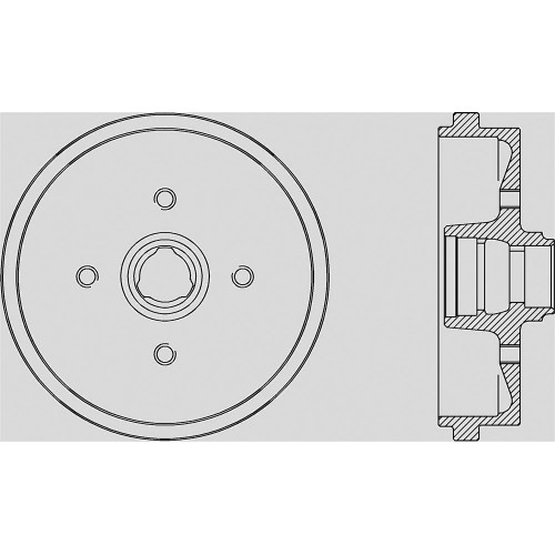 ΤΑΜΠΟΥΡΟ ΦΡΕΝΟΥ ΟΠ VW POLO (6N) 99-