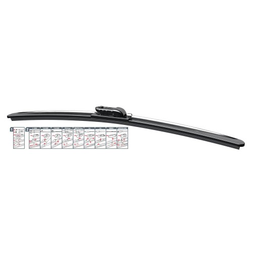 ΥΑΛΟΚΑΘΑΡΙΣΤΗΡΑΣ FLAT EXTRA SLIM 13'' 330mm    r