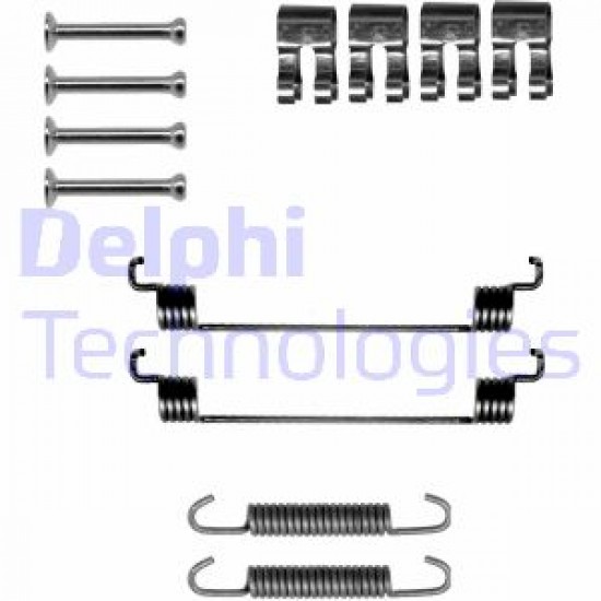 ΣΕΤ ΕΛΑΤΗΡΙΩΝ ΠΙΣΩ ΤΑΜΠΟΥΡΟΥ FIAT PANDA (169) (+ABS)