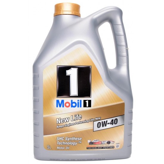 Mobil 1 New Life 0W40 5 Liter