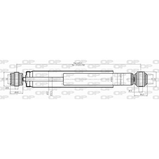 ΑΜΟΡΤΙΣΕΡ ΠΙΣΩ ΑΡΙΣΤΕΑ & ΔΕΞΙΑ CITROΕΝ C3 II (SC), DS3 (SA)