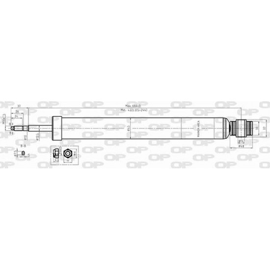 ΑΜΟΡΤΙΣΕΡ ΠΙΣΩ ΑΡΙΣΤΕΡΟ & ΔΕΞΙ AUDI A4 B8 (8K2)