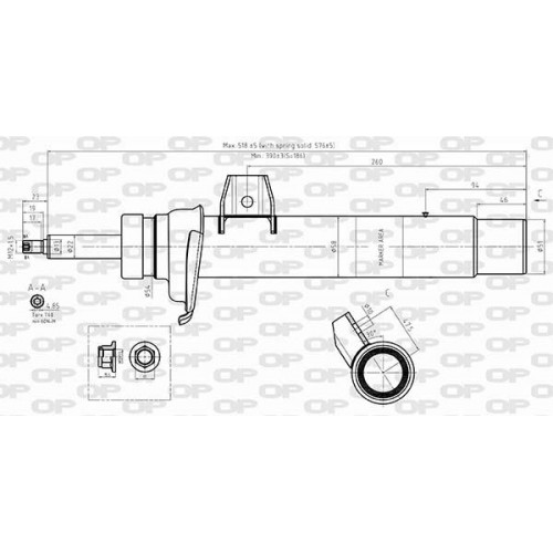 ΑΜΟΡΤΙΣΕΡ ΕΜΠΡΟΣ ΑΡΙΣΤΕΡA & ΔΕΞΙA BMW 1 TMX (F20)