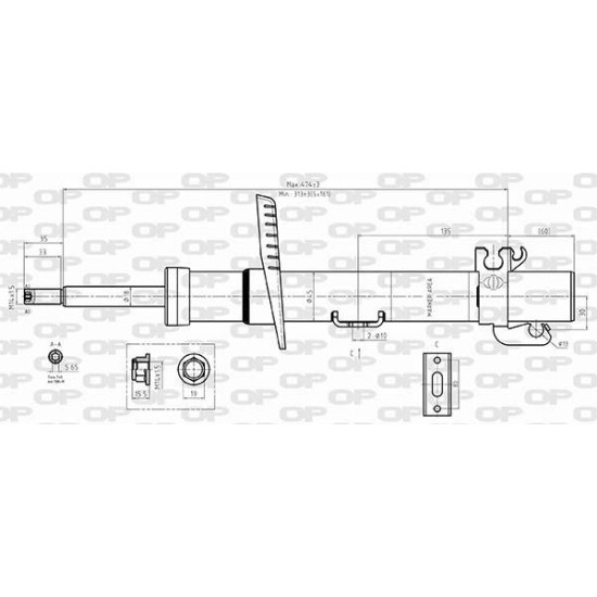 ΑΜΟΡΤΙΣΕΡ ΕΜ ΑΡ & ΔΞ SEAT Mii (KF1, KE1)