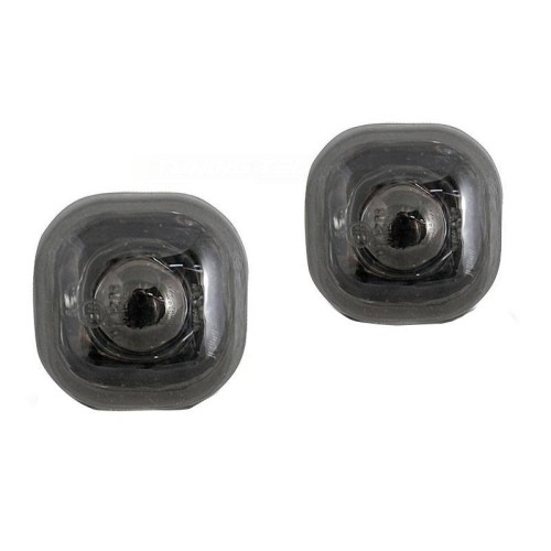Πλαϊνά Φλας Φτερού Για Audi A3 8L 96-00 / A4 B5 94-98 / Skoda Octavia 97-04 / Fabia 00-04 Τετράγωνα Smoke 2 Τεμάχια