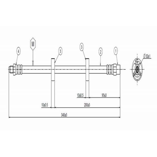 ΜΑΡΚΟΥΤΣΙ ΦΡ. ΕΜ VW CADDY VAN,PICKUP 83-92-CAVO-CVC800379A