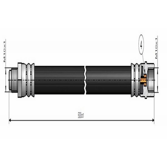 ΜΑΡΚΟΥΤΣΙ ΦΡ. ΕΜ M.B B-CLASS (W245) (W169) 04-12-CAVO-CVC900675A