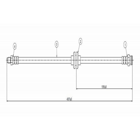 ΜΑΡΚΟΥΤΣΙ ΦΡ. ΟΠ ALFA ROMEO 147 1.6 16V-CAVO-CVC800557A