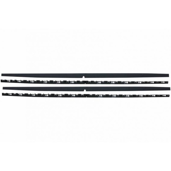 Πλαινά Μασπιέ Για VW Golf VII (7) 12-20 GTI Look Από Abs Πλαστικό 2 Τεμάχια