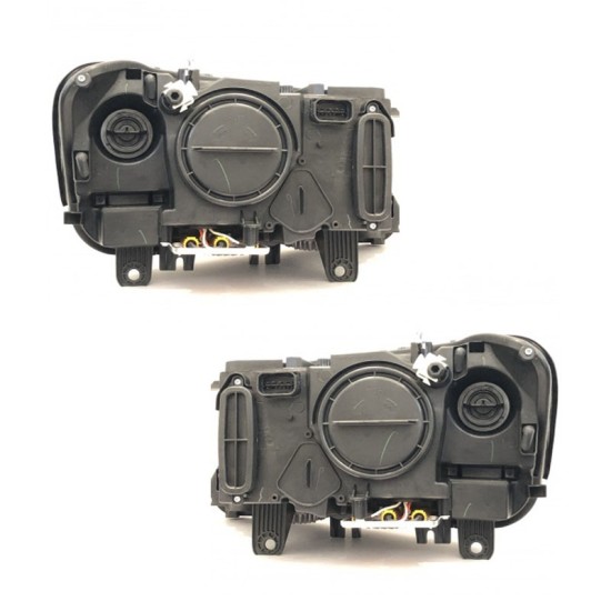 Μπροστινά Φανάρια Set Για Bmw Χ3 F25 10-07.14 Angel Eyes Μαύρα