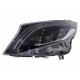 Μπροστινά Φανάρια Set Για Mercedes-Benz Vito W447 14-20 Maybach Look DRL Led Tube Μαύρα