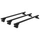 Μπάρες Οροφής Σιδερένιες CRUZ 923-068 Cargo Xpro 2022 SF-160cm Μαύρες 3 Τεμάχια