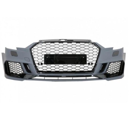 Μπροστινός Προφυλακτήρας Για Audi A3 8V 16-18 Sedan / Cabrio Facelift RS3 Look