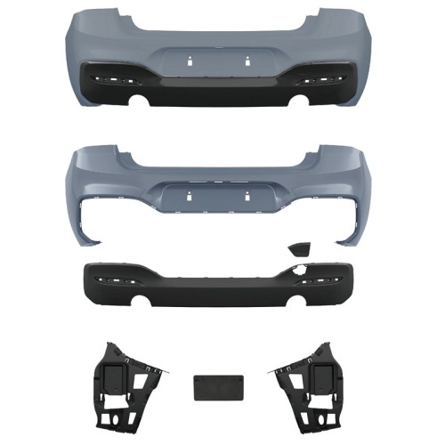 Πισινός Προφυλακτήρας Για Bmw 1 F20 LCI / F21 LCI 15-19 Facelift M-Tech Look Με PDC