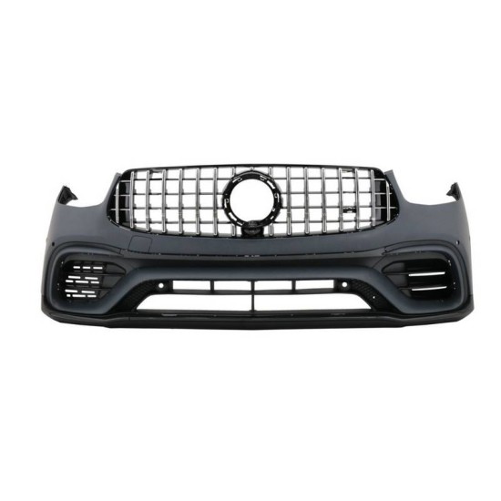 Body Kit Για Mercedes-Benz GLC SUV X253 Facelift 2020-2021 Amg Line GLC63sAmg Look Με Προφυλακτήρες, Μάσκα, Μπούκες