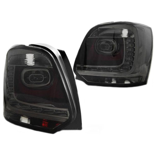 Πισινά Φανάρια Set Για Vw Polo 6R 09-14 Led GTI Look Φιμέ Eagle Eyes