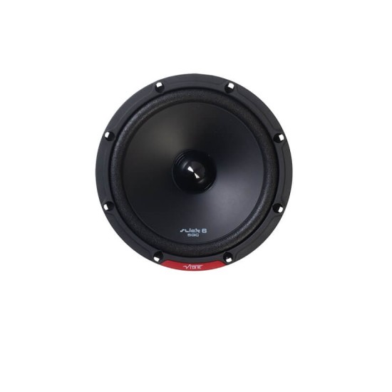 Ηχεία Αυτοκινήτου Vibe Slick 6SQC-V9 Διαιρούμενα 6.5''/16.5cm 300w Peak 100w RMS 2 Δρόμων Set 6 Τεμάχια