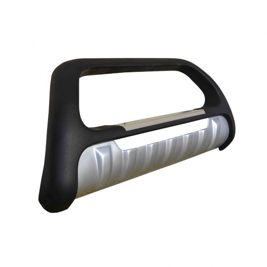 ΕΜΠΡΟΣΘΙΟΣ ΠΡΟΦΥΛΑΚΤΗΡΑΣ ΜΕ ΠΟΔΙΑ (BULL-BAR) PRE 113 MITSUBISHI L200 TRITON 2006+