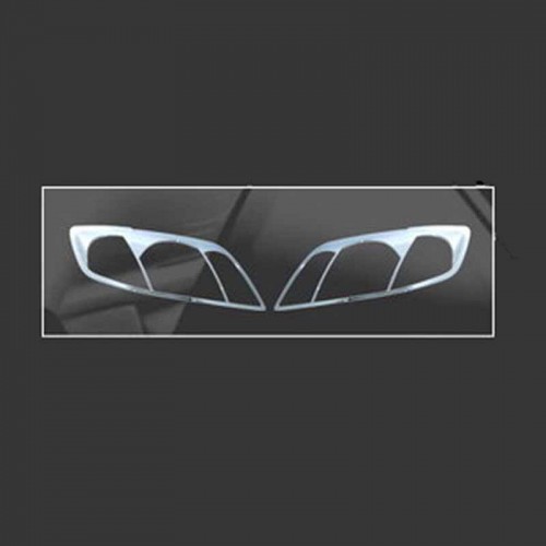 Μασκάκια Μπροστινών Φαναριών Χρωμίου Για Toyota Corolla 2005- 2 Τεμάχια
