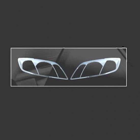 Μασκάκια Μπροστινών Φαναριών Χρωμίου Για Toyota Corolla 2005- 2 Τεμάχια
