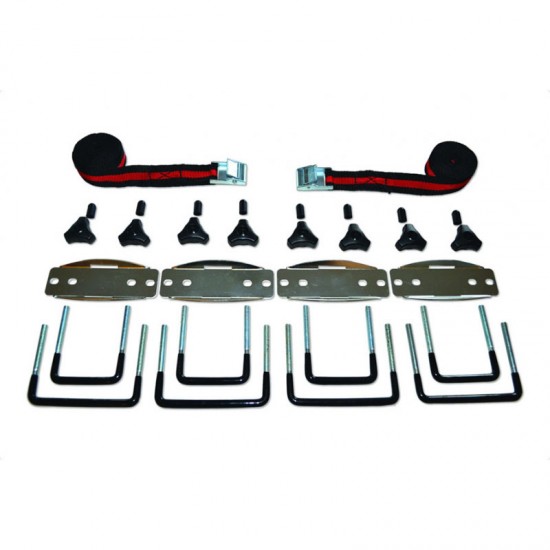 Μπαγκαζιέρα Οροφής Cube 470L Silver Mat Με Μονό Άνοιγμα