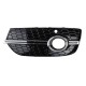 Δίχτυ Προφυλακτήρα Εμπρός Πλαινό Για Audi Q3 8U 11-15 RSQ3 Look Γυαλιστερό Μαύρο / Χρώμιο Με Pdc Αριστερό & Δεξί 2 Τεμάχια