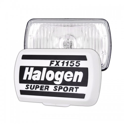 Προβολέας Αυτοκινήτου Universal Λευκός Με Καπάκι 12 Volt 55 Watt H3 Λάμπα FX-155 1 Τεμάχιο