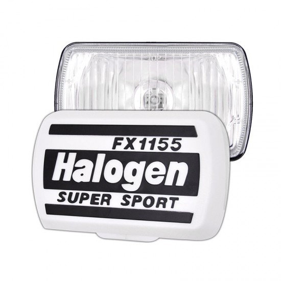 Προβολέας Αυτοκινήτου Universal Λευκός Με Καπάκι 12 Volt 55 Watt H3 Λάμπα FX-155 1 Τεμάχιο