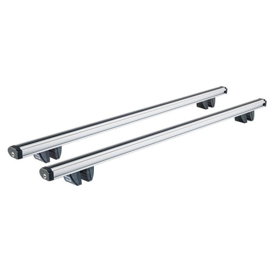 Μπάρες Οροφής Αλουμινίου CRUZ 924-066 Alu Cargo R-148cm Railing System Ασημί 2 Τεμάχια