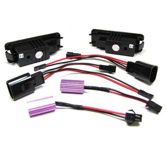 Led Φαναράκια Πινακίδας Για VW Golf / Polo / Scirocco / Passat / Beetle / Lupo Ζευγάρι 2 Τεμάχια