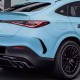 Πλαινά Πτερύγια Πισινού Προφυλακτήρα Για Mercedes-Benz GLC C254 2023+ Coupe Με Amg Line Προφυλακτήρα Γυαλιστερό Μαύρο 2 Τεμάχια