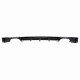 Diffuser Πίσω Προφυλακτήρα Για Bmw 3 F30/F31 11-19 M-Packet Μαύρο Γυαλιστερό Με 2 Διπλές Τρύπες Εξάτμισης Αριστερά & Δεξιά Από Abs Πλαστικό 1 Τεμάχιο