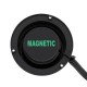Φάρος Ασφαλείας Αυτοκινήτου 12V&24V  Μαγνητικός & Βιδωτός12x11cm Πορτοκαλί