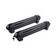 Μπάρες Βάσεις Σκι / Snowboard Cruz Ski Rack Dark 4 940-222 (4 Ζεύγη Σκι ή 2 Snowboards) 2 Τεμάχια