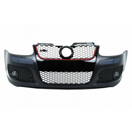 Μπροστινός Προφυλακτήρας Για VW Golf V (5) 03-08 GTI Look Με Μάσκα & Προβολείς Ομίχλης