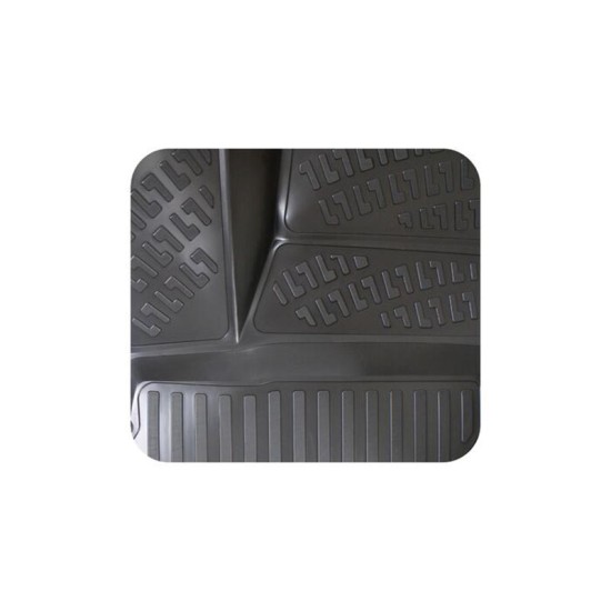 Πατάκια Σκαφάκια 3D Από Λάστιχο TPE Για Land Rover Range Rover Sport L494 2013- Rizline 4 Τεμάχια Μαύρα