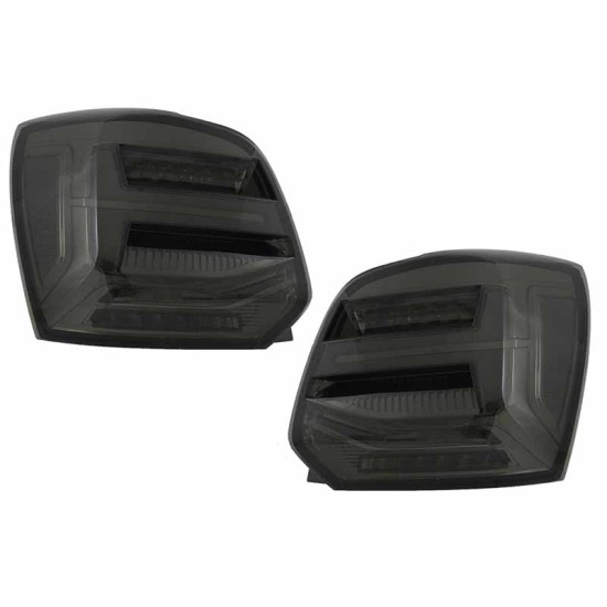 Πισινά Φανάρια Set Για Vw Polo 6R 09-14 Led Bar Dynamic Φιμέ VLand