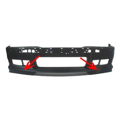 Μπροστινά Spoiler Δεξιά & Αριστερά Για Bmw 3 E36 90-99 M3 Από Abs Πλαστικό 2 Τεμάχια