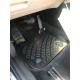 Πατάκια Σκαφάκια 3D Από Λάστιχο TPE Για  Bmw X1 U11 2022+ / X2 U10 2024+ Black Rizline 4  Τεμάχια Μαύρα