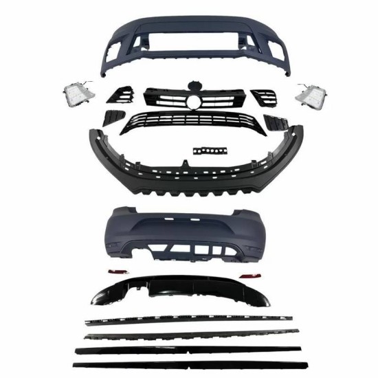 Body Kit Για VW Polo 6R (2009-2017) WRC Look Με Led DRL